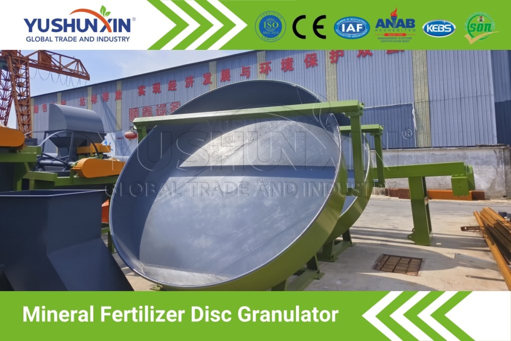 Disc Pelletizer for Rock Fertilizer Making