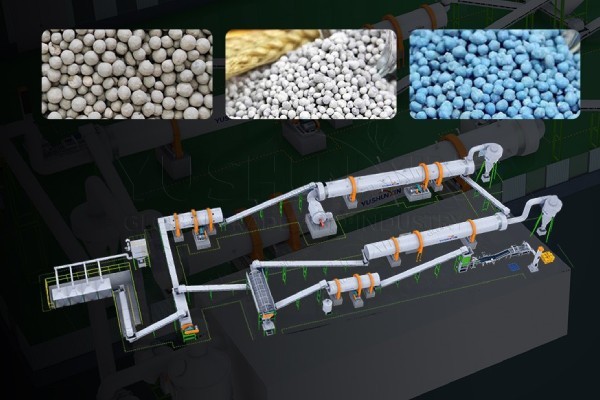 línea de producción de fertilizantes compuestos